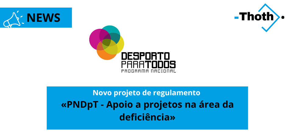 PNDpT - Apoio a Projetos na area da deficiência