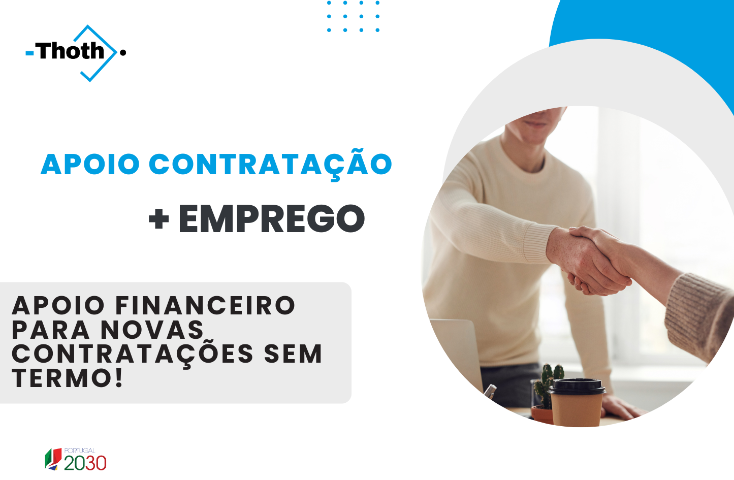 Contratação + emprego